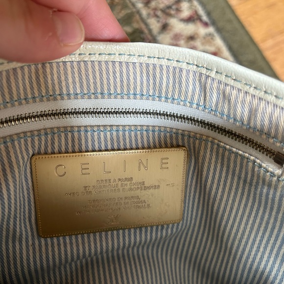 Authentic Celine bag Triomphe Vintage leather designer bag - Picture 9 of 11